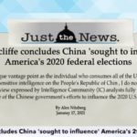 DNI Ratcliffe concludes China ‘sought to influence’ America’s 2020 federal elections
