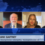 Frank Gaffney with Dede Laugesen, Nadine Menza & Charmaine Heading